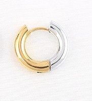 1 Piece Fashion Color Block Stainless Steel  Plating Earrings