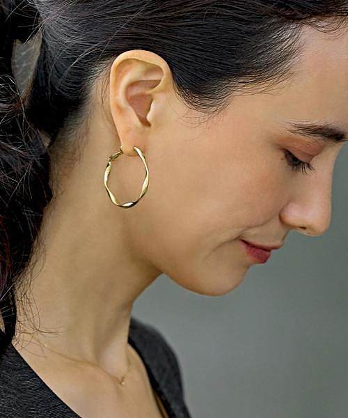 Simple Style C Shape Stainless Steel  Earrings 1 Pair