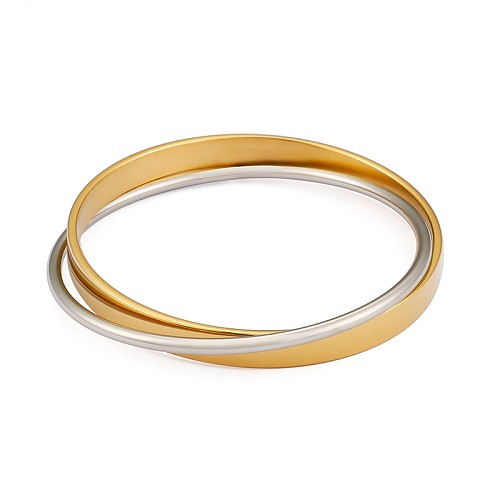 Ornamento pulseira de anel duplo com fivela de anel da AliExpress cinco cores entrega opcional