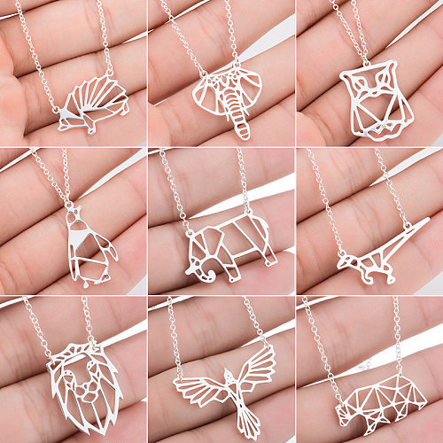 1 Piece Fashion Hedgehog Stainless Steel  Plating Necklace