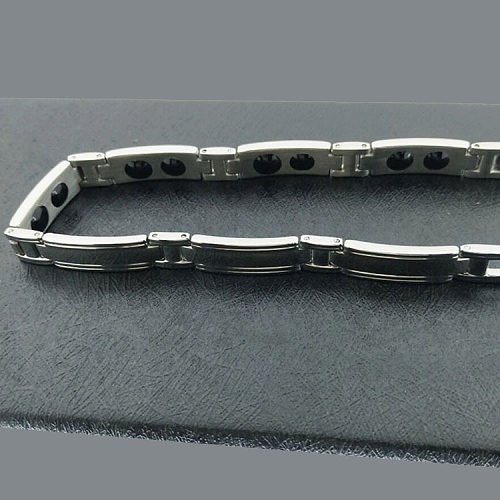 Basic Geometric Titanium Steel Bracelets