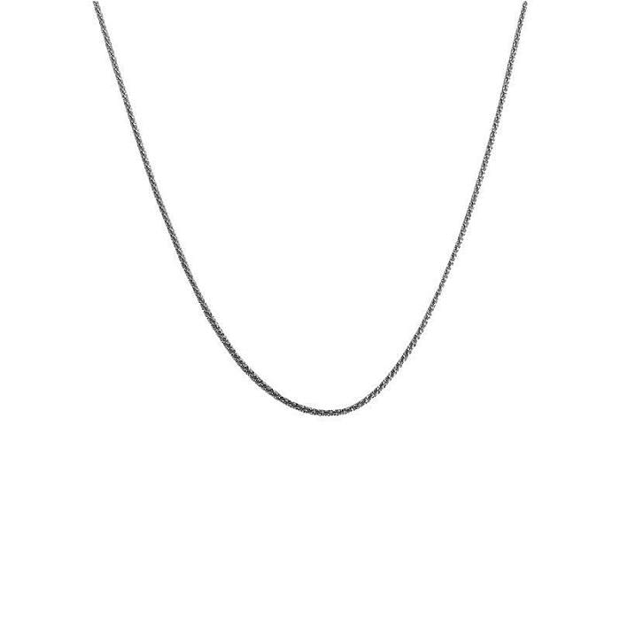 Edelstahlkette Netzrot All-Matching Anmutige sternenklare Schlüsselbeinkette Fortschrittliches Design Reine Halskette Funkelnde Halskette