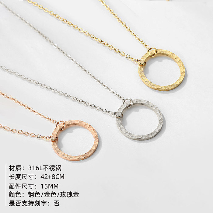 Hot Sale Jewelry Necklace Simple And Delicate Stainless Steel  Necklace Short Paragraph Pearl Necklace Wholesale jewelry