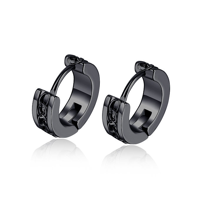 Fashion Geometric Stainless Steel  Earrings Chain Stainless Steel  Earrings