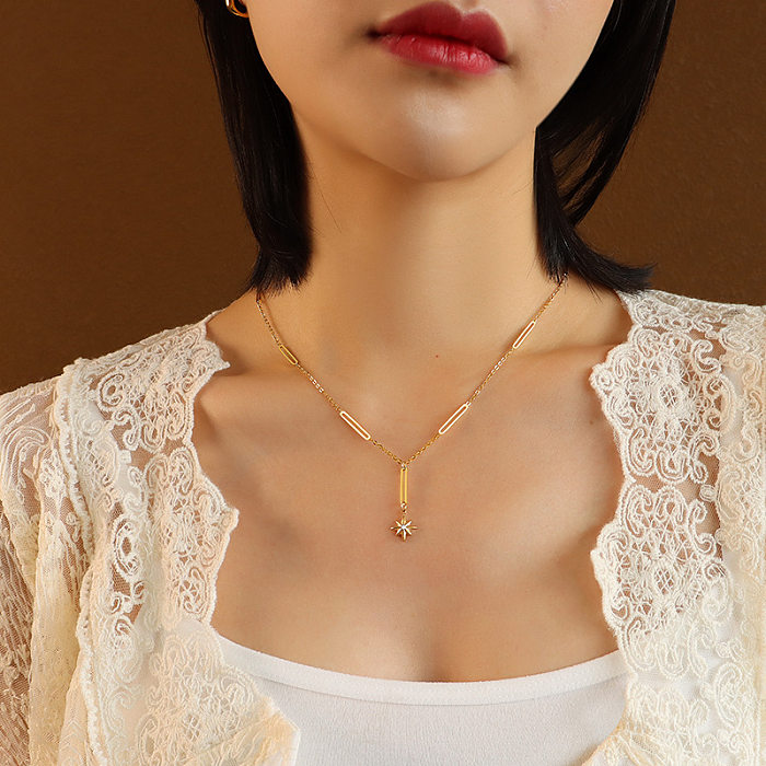 Fashion Star Stainless Steel Long Necklace