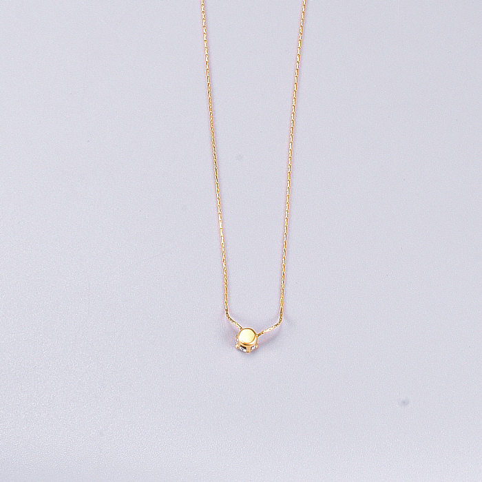 jewelry Fashion Six Claw Diamond Bamboo Chain Stainless Steel Necklace Wholesale Jewelry