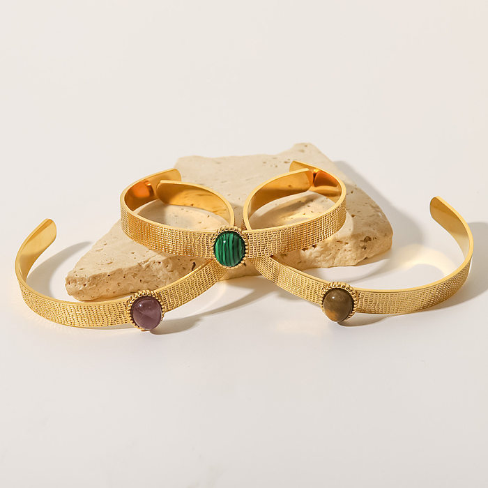 Mode-geometrische Edelstahl-Armband-Überzug-Edelstahl-Armbänder