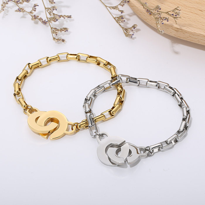New Fashion Jewelry Stainless Steel Lobster Clasp Bracelet