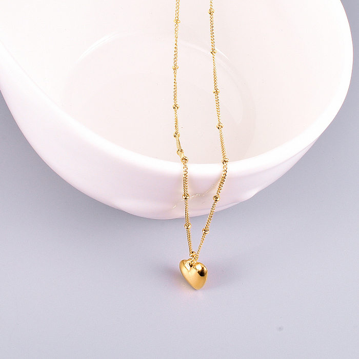 Wholesale Jewelry Heart-shaped Korean Style Necklace jewelry