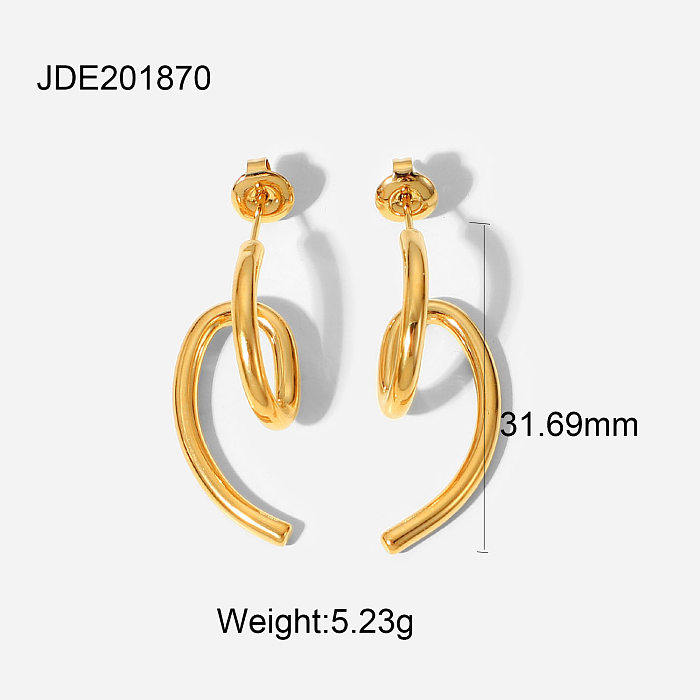 Fashion Stainless Steel  Jewelry Earrings Wholesale