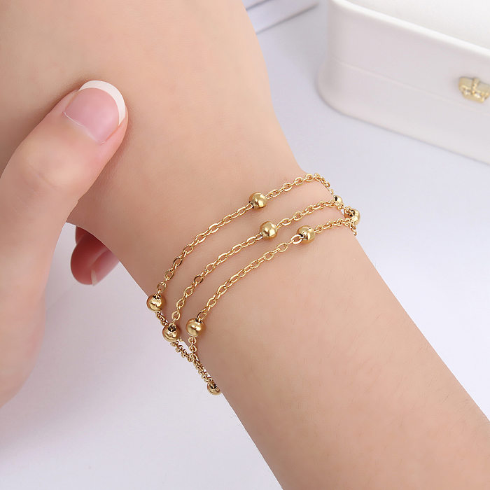 Glam Bell Stainless Steel Handmade Bracelets