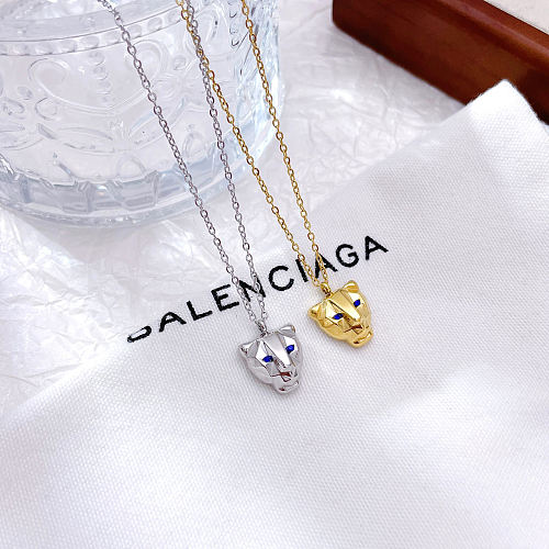 Streetwear Animal Stainless Steel  Stainless Steel Plating Pendant Necklace