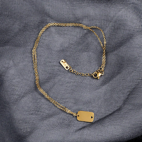Collier pendentif en acier inoxydable en forme de coeur d'ange de Style IG en vrac