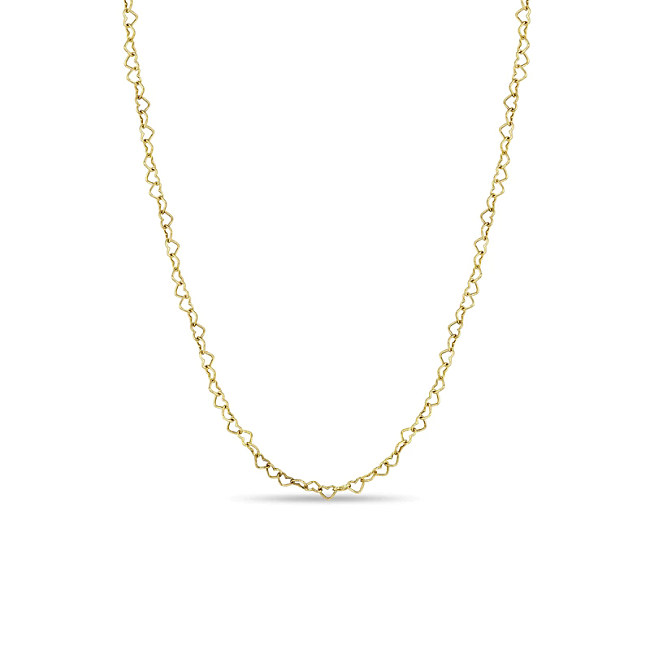 Modern Style Simple Style Solid Color Stainless Steel  Plating Three-dimensional 18K Gold Plated Necklace