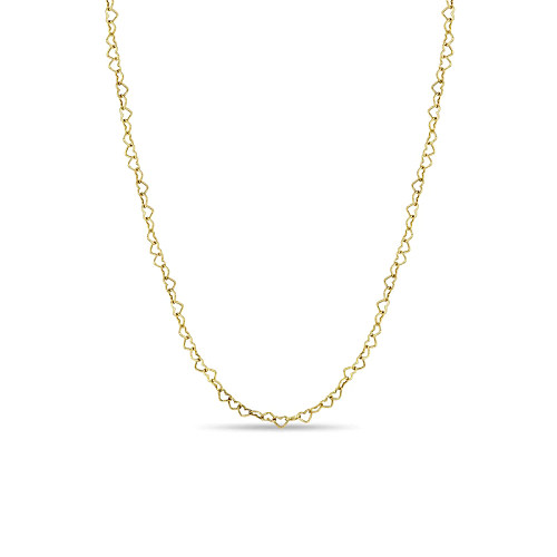 Estilo moderno Estilo simple Color sólido Chapado en acero inoxidable Collar tridimensional chapado en oro de 18 quilates