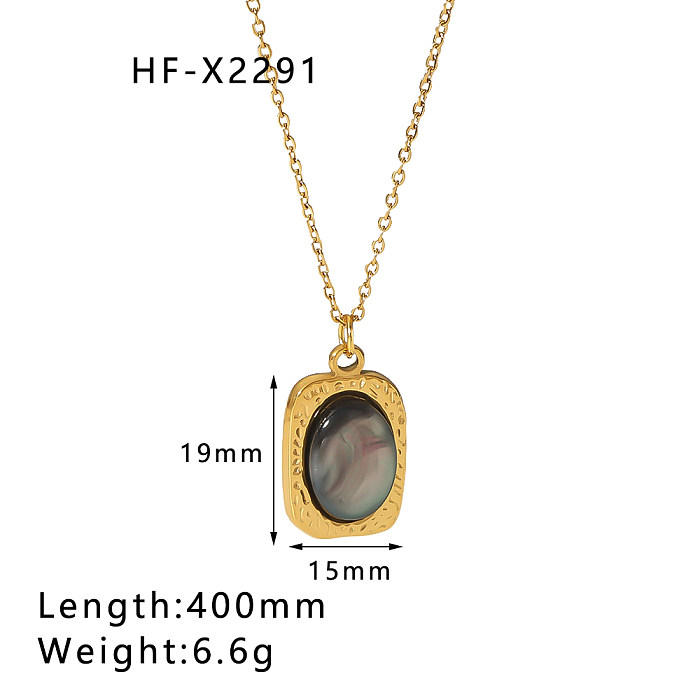 Elegant Lady French Style Angel Wings Devil'S Eye Stainless Steel  Plating Inlay Artificial Pearls Zircon 18K Gold Plated Pendant Necklace