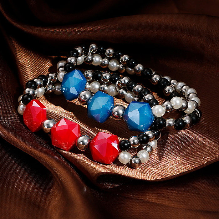 Fabrik Großhandel Kristall Armband Mode DIY Ornament Zubehör Ethnischen Stil Schmuck Ornament Perlen Armband Zubehör