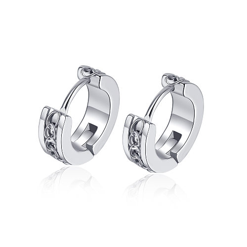 Fashion Geometric Stainless Steel  Earrings Chain Stainless Steel  Earrings