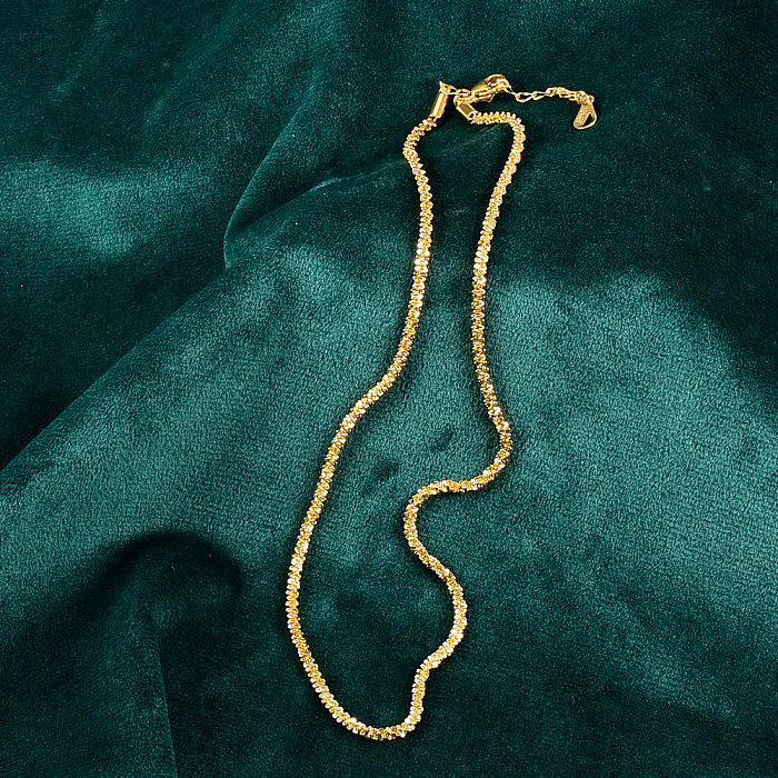 الجملة مجوهرات جيبسوفيلا قلادة الفولاذ المقاوم للصدأ قلادة المجوهرات