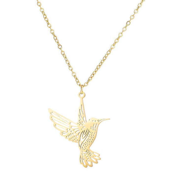 1 Piece Fashion Eagle Stainless Steel  Plating Sweater Chain