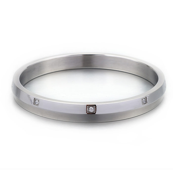 Jewelry Wholesale New Diamond Bracelet Stainless Steel Bracelet