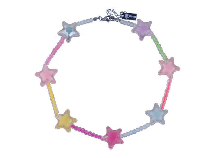 Sweet Star Aryl-Edelstahl-Halsband in großen Mengen