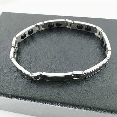 Basic Geometric Titanium Steel Bracelets