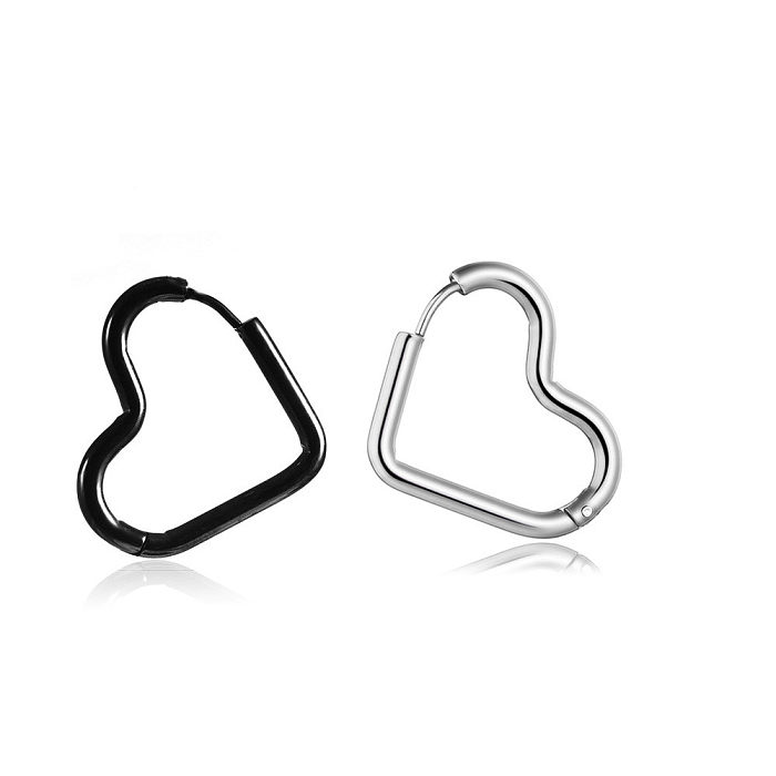 Geometric Stainless Steel  Earrings Plating Stainless Steel  Earrings 1 Pair