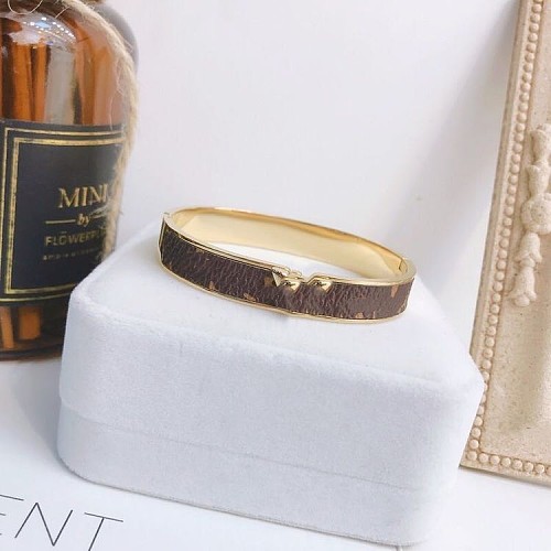 Elegant Lady V Shape Titanium Steel Bangle In Bulk