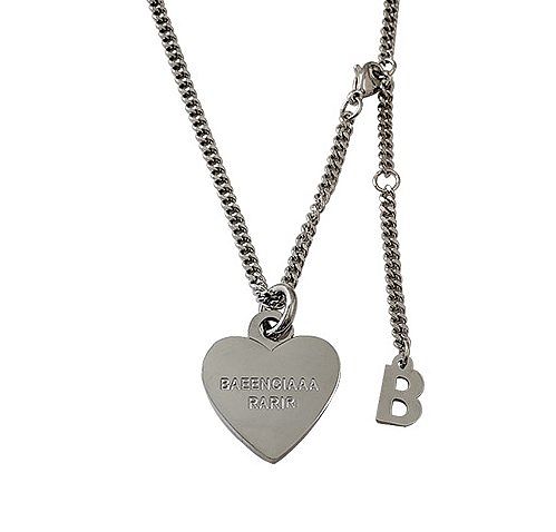 Simple Style Commute Letter Heart Shape Stainless Steel Plating Pendant Necklace 1 Piece