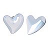 1 Pair Basic Lady Classic Style Heart Shape Plating Stainless Steel 18K Gold Plated Ear Studs