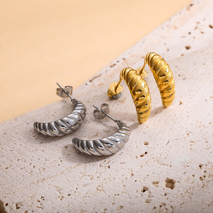 Pendentifs plaqués or 18 carats pvd de nicho de alta costura envueltos en cuernos