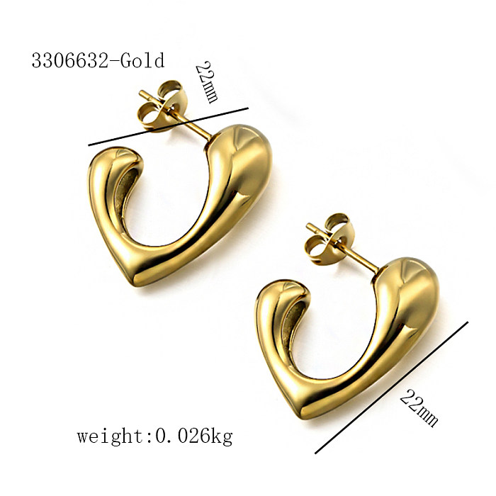 brincos de design de nicho de amor tridimensional alienígena com um senso de design