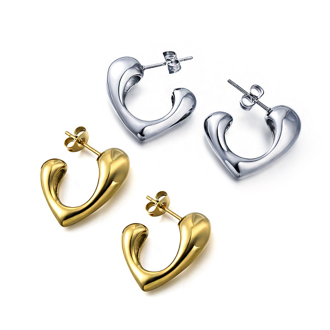 brincos de design de nicho de amor tridimensional alienígena com um senso de design