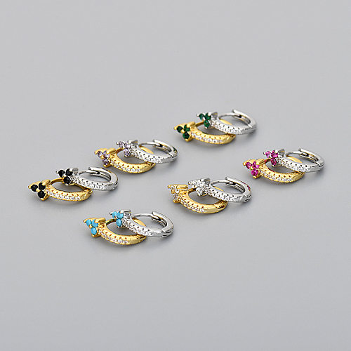 أقراط من الفضة الإسترلينية 925