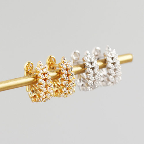 أقراط من الفضة الإسترلينية 925