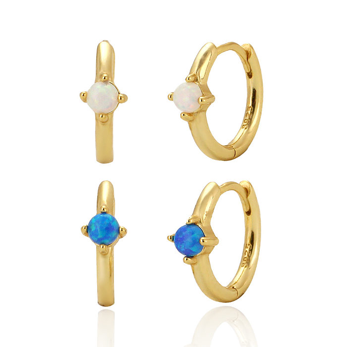 أقراط من الفضة الإسترلينية 925