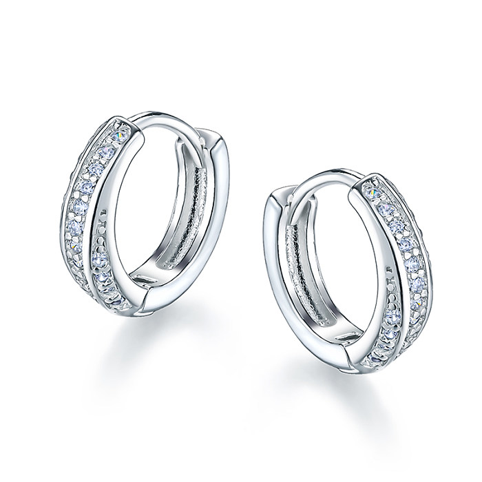 925 Sterling Silver Earrings Hoop Earrings Huggies