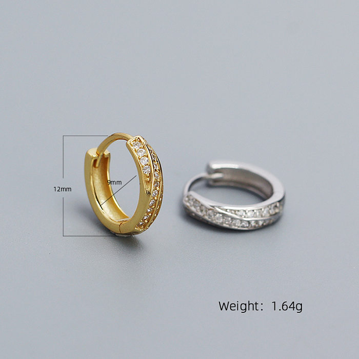 925 Sterling Silver Earrings Hoop Earrings Huggies