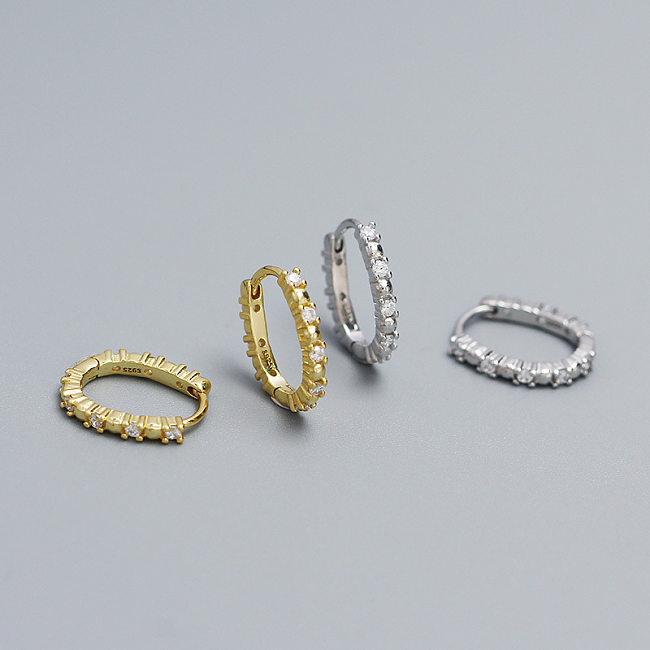 أقراط من الفضة الإسترلينية 925