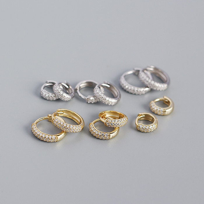 925 Sterling Silver Earrings Hoop Earrings Huggies