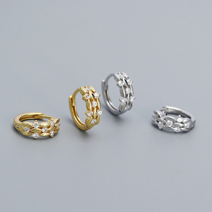 925 Sterling Silver Earrings Hoop Earrings Huggies