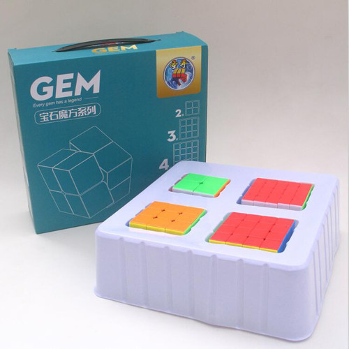 Shengshou GEM Magic Cube with Gift Box - Colorful