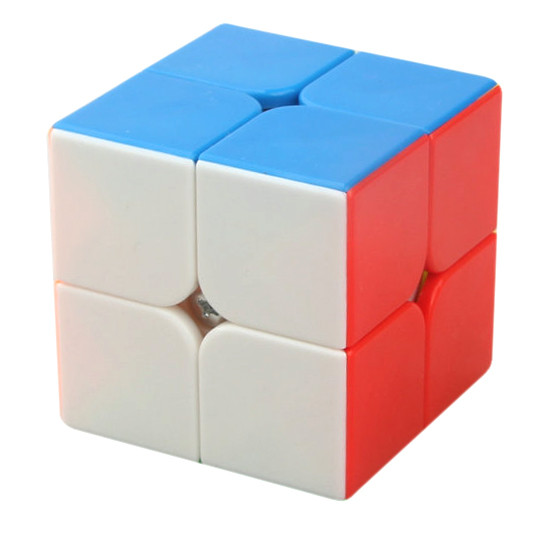 YJ RuiPo 2x2 Magic Cube - Colorful
