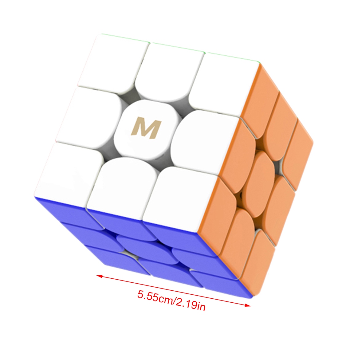 YJ MGC3 Elite 3x3 stickerless Zauberwürfel Speedcube Magic Cube Magischer W... 