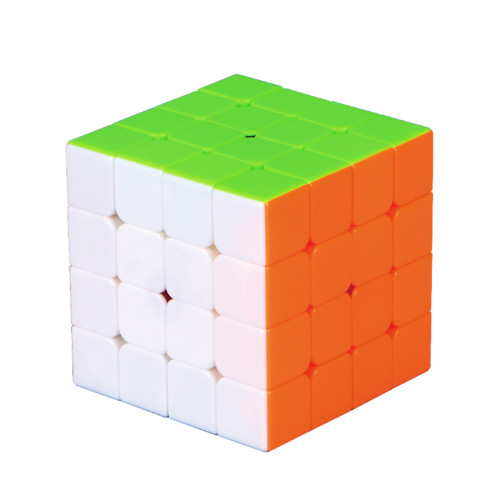 Qiyi 4x4 Magnetic Magic Cube - Black/Stickerless