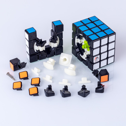 Honor-M YiQi Mofangge Thunder 4x4 Magetic Magic Cube - Black