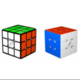 Upgrde+ Cube Lubricants QiYi Valk 3 Elite M Magic Cube - Stickerless/Black