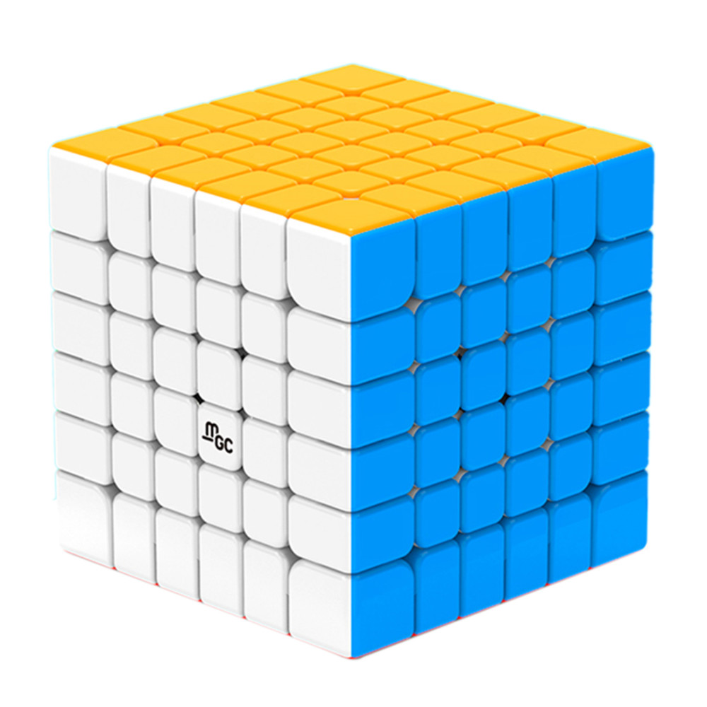 Upgrade Yj Mgc 6 X 6 Magic Cube Black Stickerless