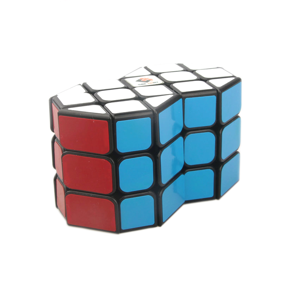 2 Conjoined Magic Cube Dritte Ordnung  ​​Cube Puzzle Twist Toy 